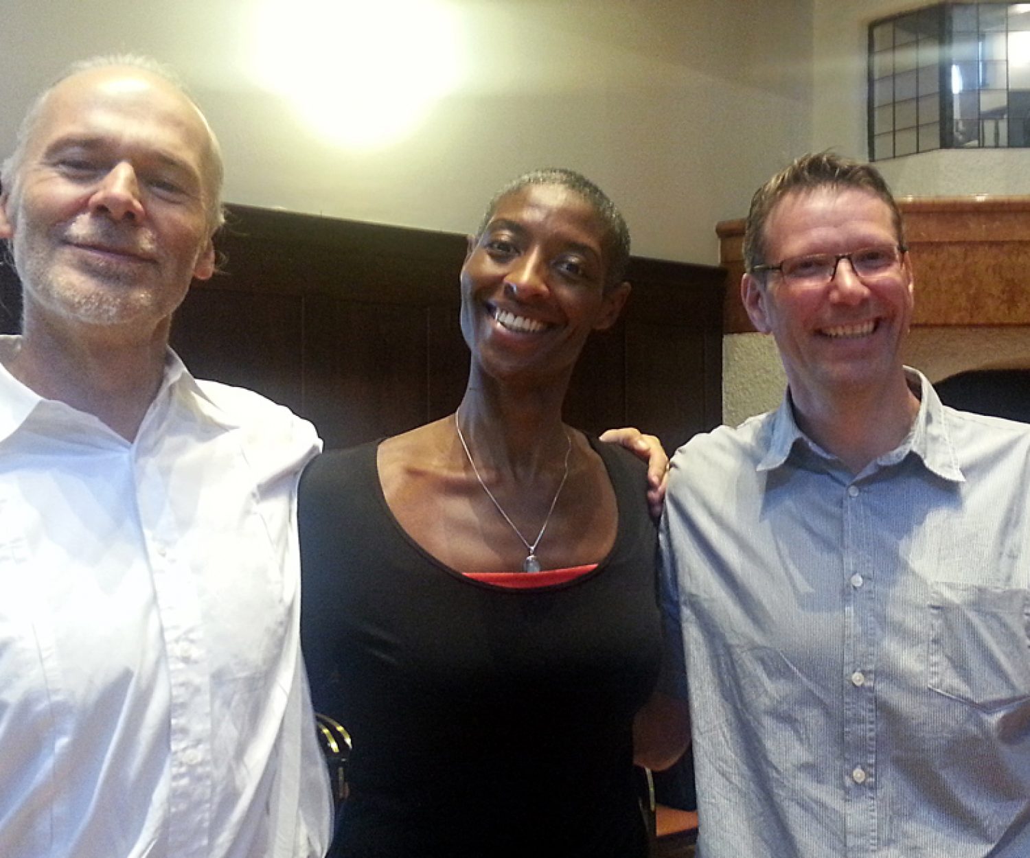 With Dr Robert Schleip and Prof. Dr Werner Klinger Fascia Research Group 